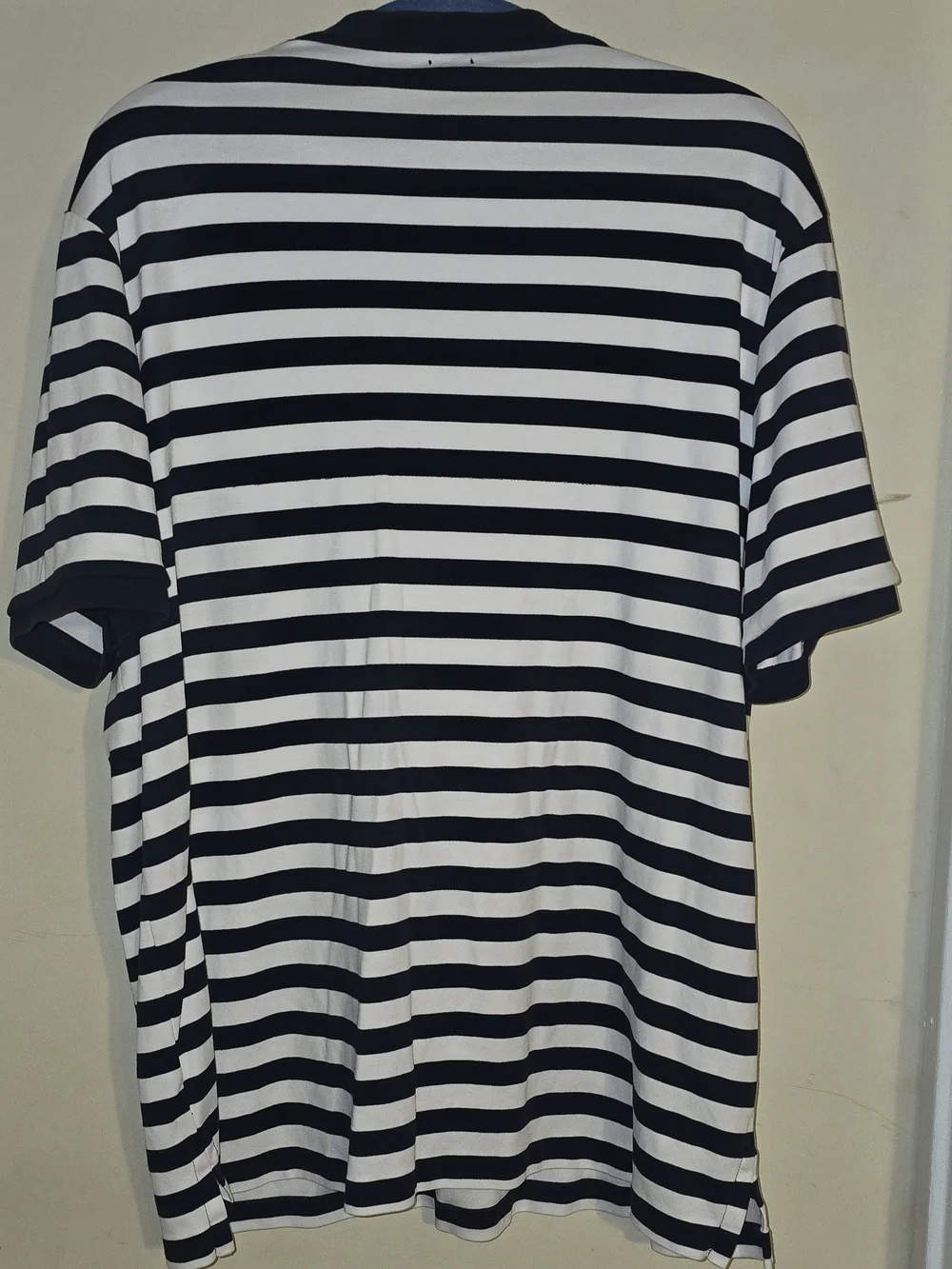 Polo by Ralph Lauren Men’s Navy & White Striped Polo Shirt